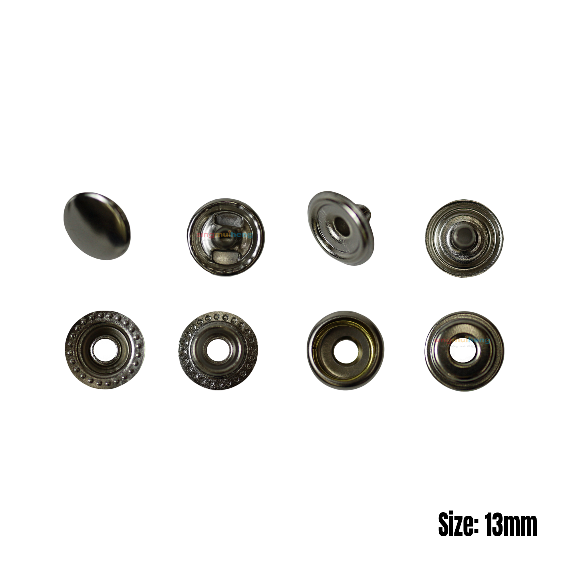 Kam – 25 Set Snap Button (Assorted Sizes) - SMH Craft