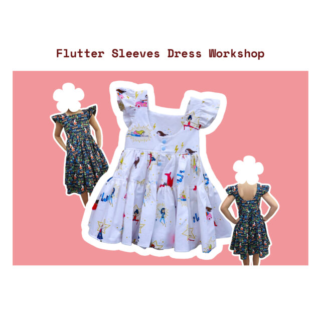 Flutter Sleeves Dress Workshop