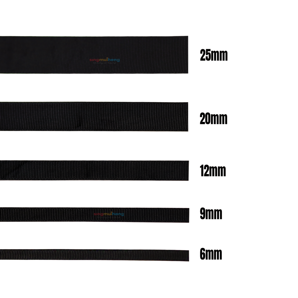 Grosgrain Ribbon (Assorted Colors and Sizes) - SMH Craft
