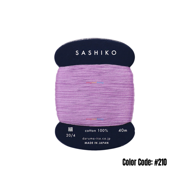 Daruma – Thin Sashiko Thread (Assorted Colors) #01-2400