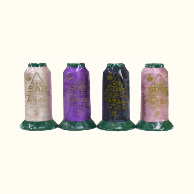 Fujix – King Star Machine Embroidery Thread (Assorted Colors)