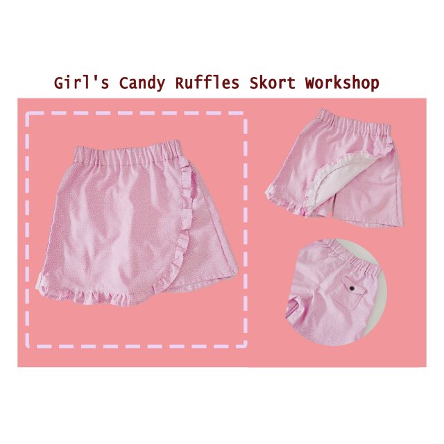 Girl's Candy Ruffles Skort Workshop – 10 Nov 2023