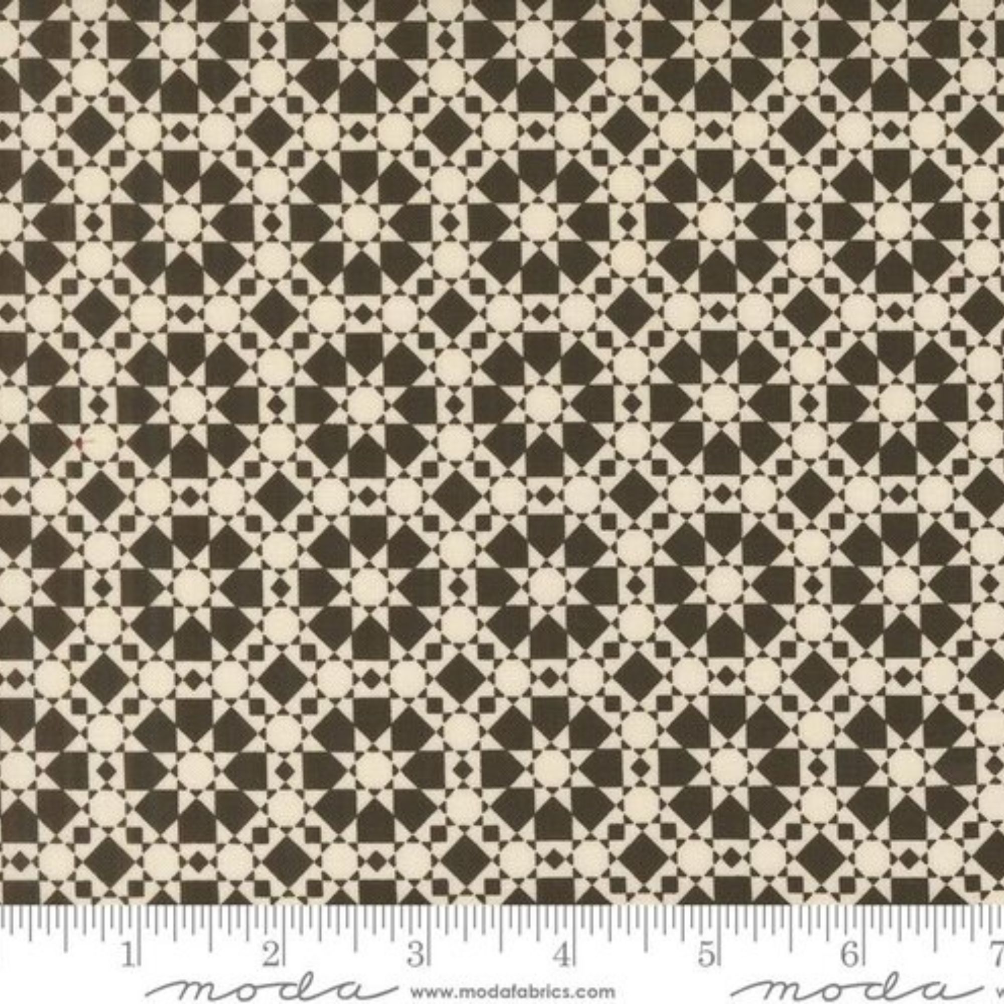 Threads Collection By Moda Moda - Threads Stars Black #55683 35
